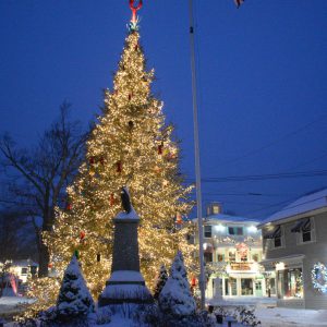 Tree Lighting Ceremony in Dock Square
